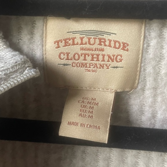 Cream tan color men’s sweater size medium very classy and casual like new! - Picture 4 of 5